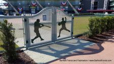 Disney's All-Star Sports Resort - Grand Slam Pool with Laser Cut Logos
