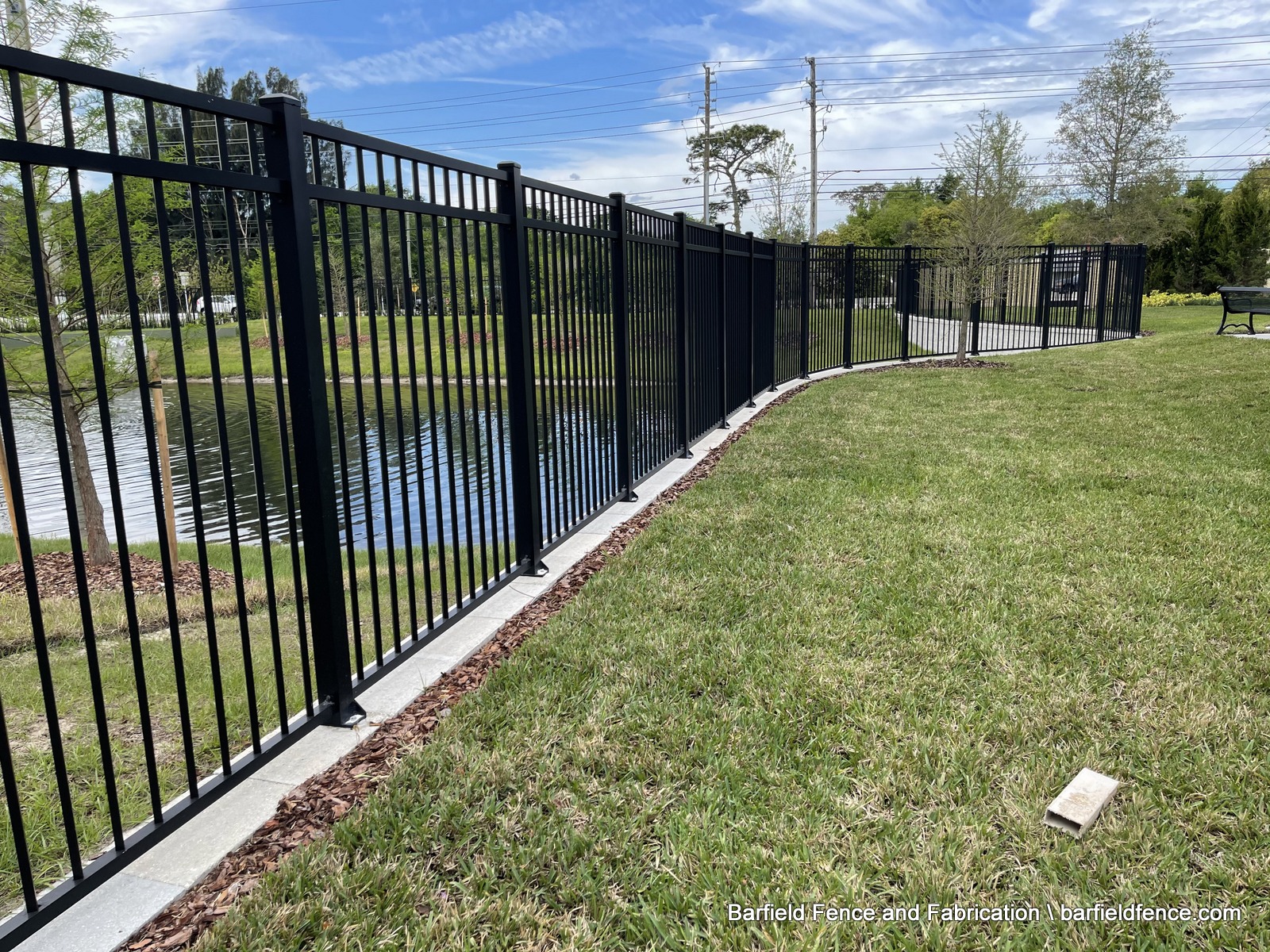 6' Perimeter Fence - Barfield Fence and Fabrication