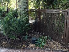 Aluminum Pool Fence with 1" Sq. Opening Aluminum Mesh