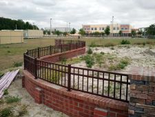 Aluminum Railing on Wall
