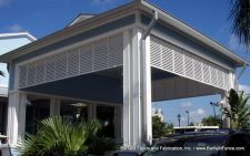 Aluminum Louver Replaced Wood Louver
